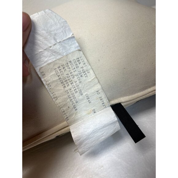 J.C. Penney Tea Party Tapestry Pillow 18"x12" Hand/Spot Clean - Picture 5 of 10